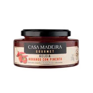 Imagem de Geleia de Morango com Pimenta Casa Madeira 240g