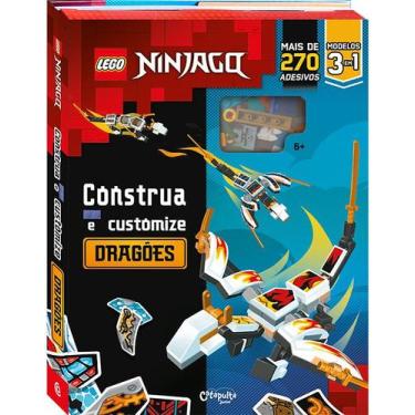 Imagem de Livro - LEGO Ninjago Construa e Customize: Dragões