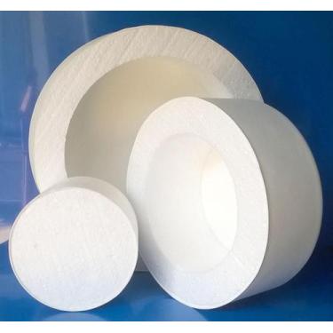 Imagem de Bolo Fake De Isopor Revestido Com Eva, 3And. 40X30X20. - Decorplac