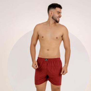 Imagem de Kit/5 Samba Canção De Liganete Cueca Short Malha Fria Pijama Masculino