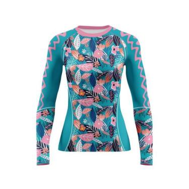 Imagem de Camisa Manga Longa Feminina Moda Praia Uv 50 Térmica Dry 2 - Everest S