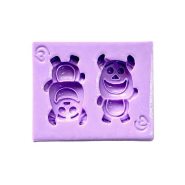 Imagem de F1690 MOLDE DE SILICONE MONSTROS sa CONFEITARIA BISCUIT - confeitaria 