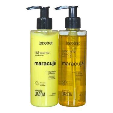 Imagem de Kit Labotrat Dia a Dia Maracujá Hidratante 190ml + Sabonete Líquido 19