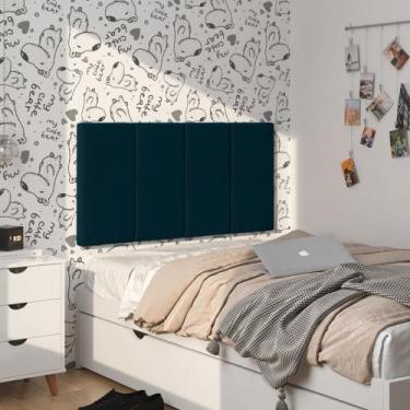 Imagem de Cabeceira de Cama Painel Solteiro/Infantil 90 cm Tecido Suede para Dec