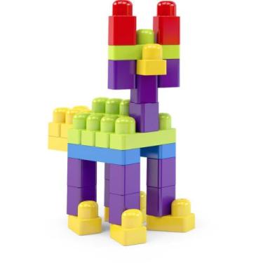 Imagem de Brinquedo para Montar Mais Blocos IV - 100 Peças - Dismat