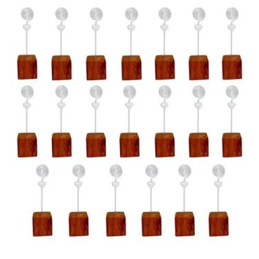 Imagem de Kit 20 Mini Porta Retrato Foto Lembrancinha Transparente - Luggari