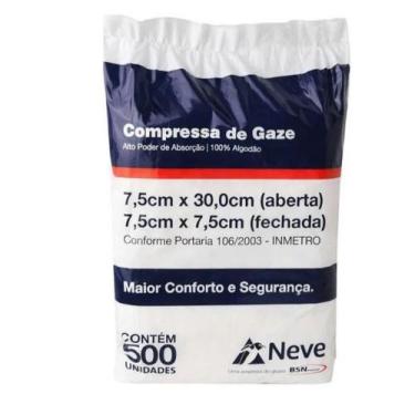 Imagem de Compressa De Gazes 13 Fios neve - brand