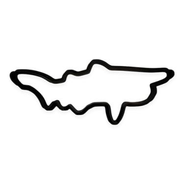 Imagem de Cortador de biscoito Goblin Shark Cortador de argila de polímero com design fácil de empurrar (12,7 cm)