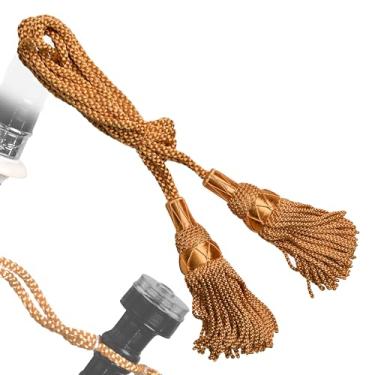 Imagem de Cordão de seda para gaita de fole Highland Redstone, cordão escocês para drone de seda (dourado)