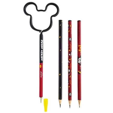 Imagem de Kit escolar Face Mickey Mouse Disney Molin 4 peças