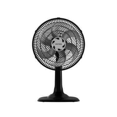 Imagem de Ventilador de Mesa / Parede 30cm Preto 127V - VENTISOL, 110V