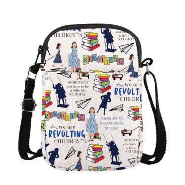 Imagem de Matilldda Bolsa transversal Matilldda Musical Theater Gift Nobody But Me Is Gonna Change My Story Matilldda Lovers Gift, We Are Revolting