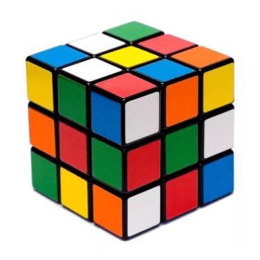Imagem de Cubo Mágico Colorido Cúbico 3x3x3 Brinquedo Mente 6,5cm - Art Brink