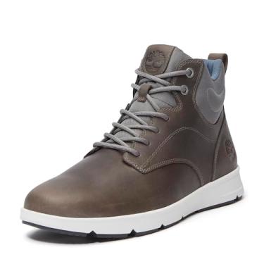 Imagem de Timberland Parker Street Mid Cadarço masculino, Cinza escuro de flor integral, 44