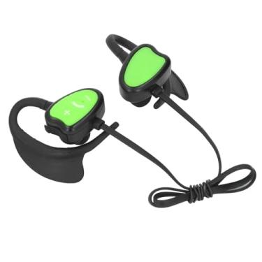 Imagem de Fones de Ouvido Bluetooth, Fones de Ouvido à Prova D'água IPX8 para Nadar, Em Fones de Ouvido de Natação de Ouvido Construídos Em Memória de 32 GB, Redução de Ruído (Verde)