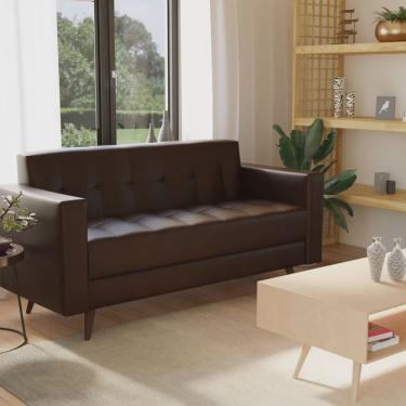 Imagem de Sofá 3 Lugares Corino Vitrola