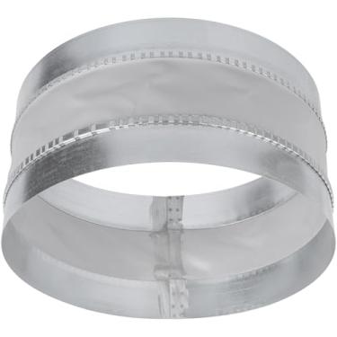 Imagem de Repa Market Conector de duto de controle de ruído redondo macho de 30,5 cm com centro de plástico macio flexível - Acoplador para duto HVAC, conector de ventilação do secador, sistema de ventilação