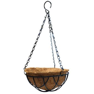 Imagem de Vaso Suspenso em Fibra de Coco (20x12) TOP GARDEN