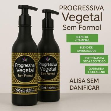 Imagem de Kit Progressiva vegetal sem formol 500ML . - Havana