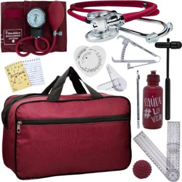 Imagem de Kit Fisioterapia Fita Imc Goniometro Grande Pequeno Fisio - Love Saude