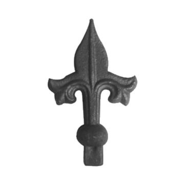 Imagem de Ponteira Ponta De Lança Ferro N14 Grade Portão Muro 14Cm