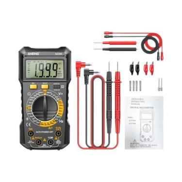 Imagem de Alta Precisão Aneng Sz304 Multímetro Digital Multifuncional Verdadeiro