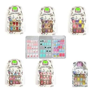 Imagem de Kit unha postica infantil - Hello Mini