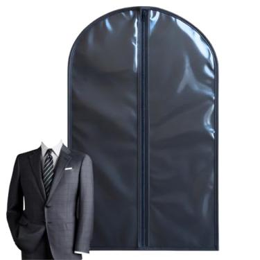 Imagem de Capa para Terno com Zíper - preta (100x60cm) | Premium Home