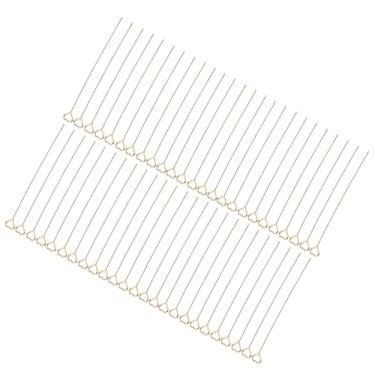 Imagem de Naroote PICTURA DE MEMO MEMO, Suporte DE Cartão DE Seleção Floral 50pcs Impede a Operação Fácil DE Desbotamento DE Cores para Engajamento para a Coleta DE Família (Coração em forma de coração)