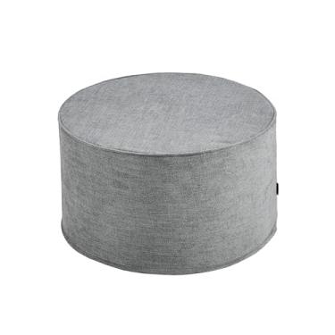 Imagem de Weaverlane Pufe de espuma de alta densidade para sala de estar, quarto, sala de jogos, apoio para os pés com enchimento completo de espuma para sofá, assentos extras, decoração de casa, suporte grande