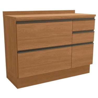 Imagem de Balcao Com Tampo 1p 4g 120 Cm MaxxiCanela Kappesberg