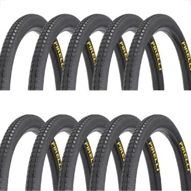 Imagem de 10 Pneu 26 x 1.1 / 2x2 Primor Barra Forte Bicicleta Pirrelli Montadinha Motorizada