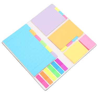 Imagem de Zerodis Material Escolar Nota Almofadas de Textura Clara Notas Pegajosas Escrevendo Canetas de Canetas de Balde para Registros de Trabalho Presentes de Negócios Anúncios Comerciais