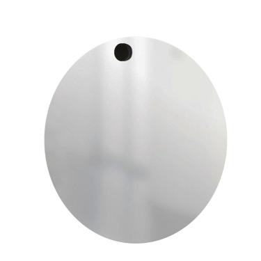 Imagem de Espelho Decorativo Pen Pendurador Preto 50 Cm Redondo