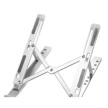 Imagem de Suporte Portátil Smartphone Tablet, Laptop Prateada Dobrável - Jiaxi