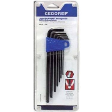 Imagem de Jogo De Chave Hexagonal Longa 3/32 A 3/8 Gedore 8 Peças 42Kl