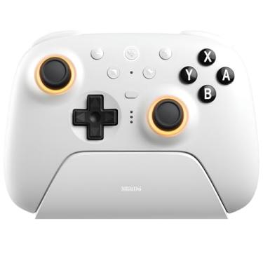 Imagem de Nargos 8BitDo Ultimate Bluetooth Game Controller (White, Ultimate 2 Bluetooth)