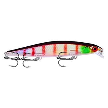 Imagem de ZZTWER 1 iscas de pesca Minnow 11 cm 13 g isca flutuante de robalo artificial duro wobbler topwater barulhento Crankbait equipamento de pesca