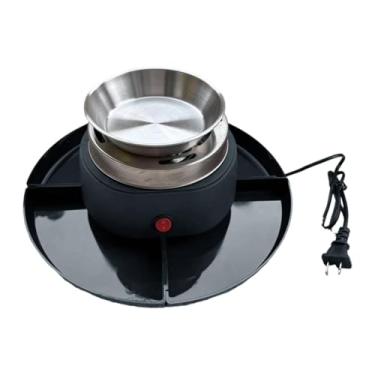 Imagem de predolo Kit para fazer Smores, torrador de marshmallows 2 em 1, kit para fazer Smores, presentes de inauguração, casamento, feriado, família, Preto