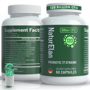 Imagem de Probióticos NatureLan 120 bilhões de CFU 17 cepas 60 cápsulas