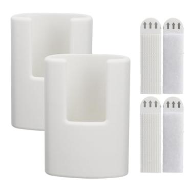 Imagem de Aoheke Suporte remoto para ventilador Hunter K5580 e K5579 controle remoto para ventilador de teto branco, 2 peças