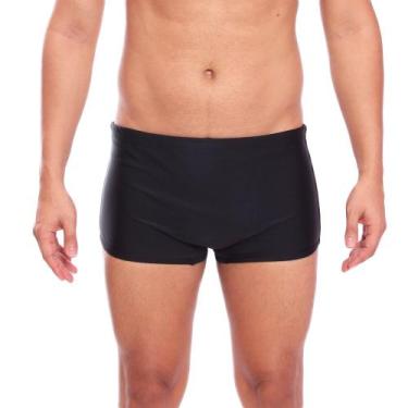 Imagem de Sunga Boxer Masculina Liso Moda Praia Verão Marinho - Areia Tropical, 