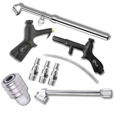 Imagem de Kit Multifuncional Com Calibrador Bico D Ar Engate Rápido