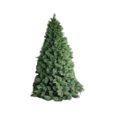 Imagem de Árvore de Natal Completa Pinheiro 2,10 Metros 566 Galhos Verde e Nevada com Branco Modelo Luxo Decoração de Natal(2,10m verde neve (A0321N))