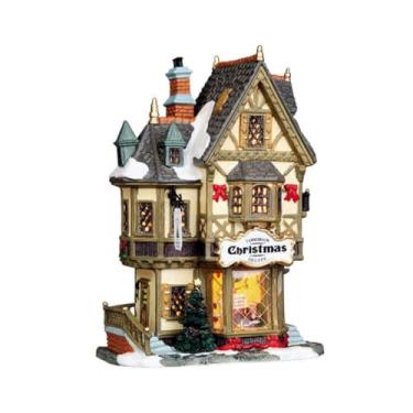 Imagem de Lemax Christmas Village Tannenbaum Christmas Shoppe LED operado por bateria - 35845