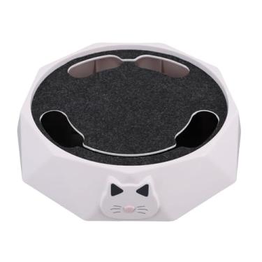 Imagem de Pssopp Brinquedo de Gato Com Animais Em Execução, Teaser Elétrico Interativo Automático Com Configurações de Velocidade Dupla para Jogo de Gatinho Interno