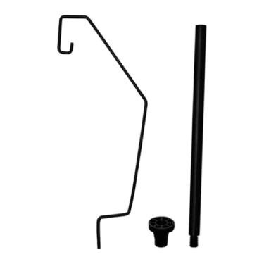 Imagem de KiBcsLic Suporte para lanterna de mesa de acampamento portátil premium, versátil, dobrável, fácil de instalar para pesca, caminhada,