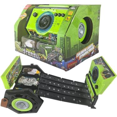 Imagem de Pista De Carrinho Infantil 2 Em 1 Caixa De Som E Luz Castela