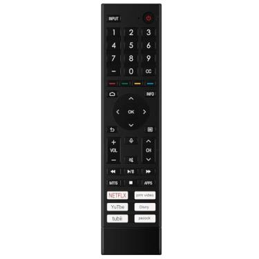 Imagem de Controle remoto de voz inteligente de substituição ERF3Z80H adequado para Hisense LED Smart Android TV 43A4H 40A4H ‎32A4FH ‎32A4H 50A6G 65A6G 32A45HF 40A45HF 43A6G 43A6H 43A45H 50A6H 50U6G 55A6G 55A6H