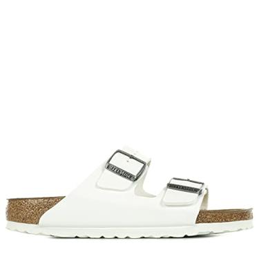Imagem de Birkenstock Sandálias masculinas EVA Arizona, Branco, 5-5.5 Narrow